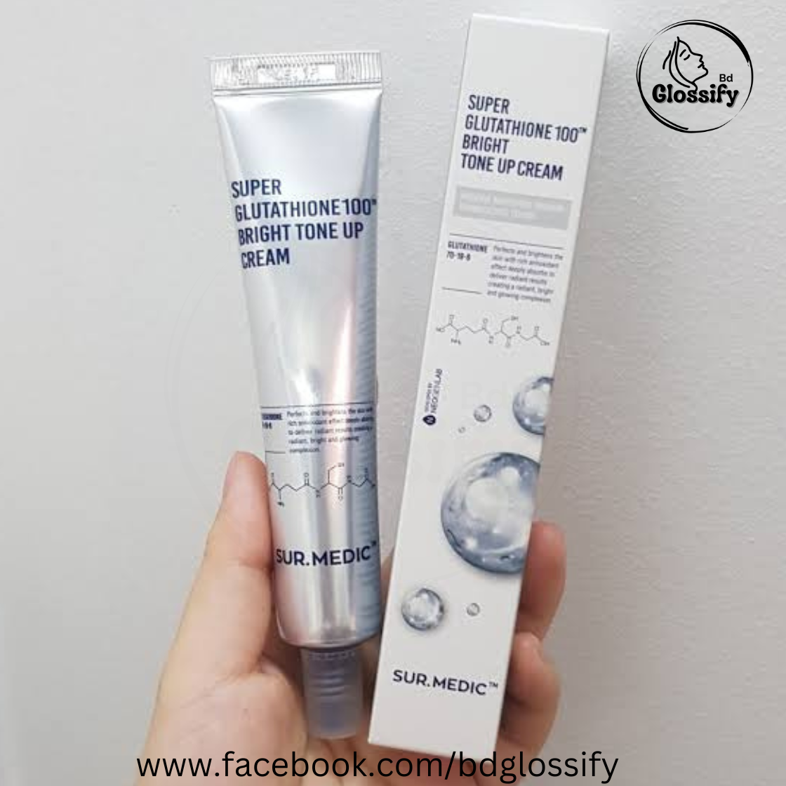 NEOGEN SUR.MEDIC Super Glutathione 100 Bright Tone Up Cream (40ml)