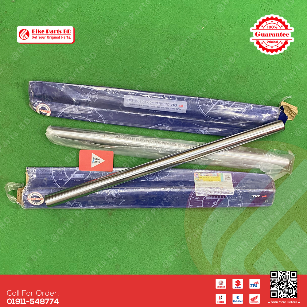 Fork Rod (2 pcs) for TVS RTR 2V 150cc & 160cc bike.