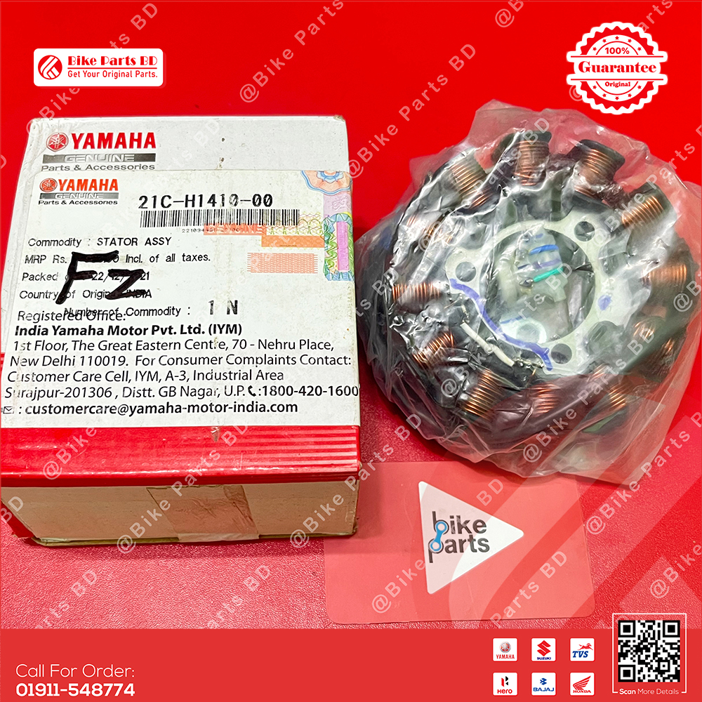 Stator Assy-Armchair Coil for Yamaha FZS V1 & Fazer V1 bike.