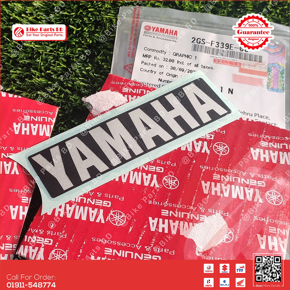 Yamaha Original Fork Sticker (2 Pcs) for Yamaha all bike.