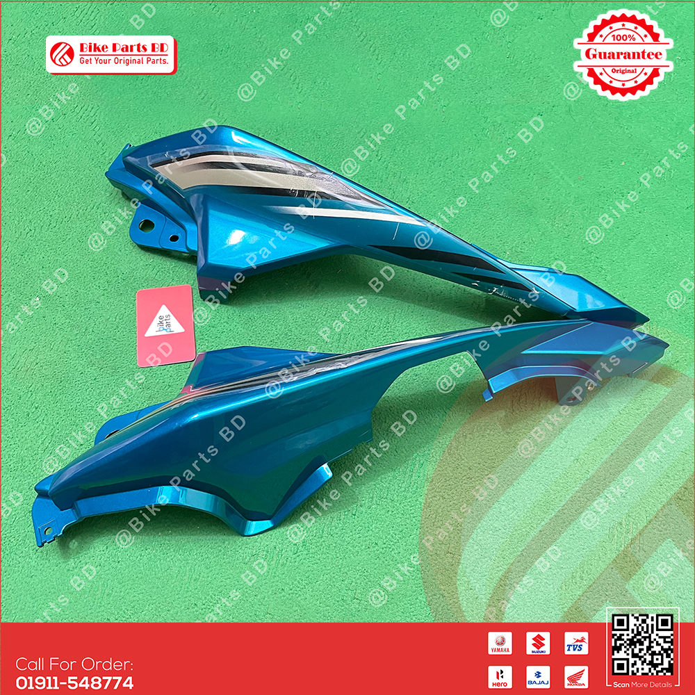 Back Panel for Yamaha FZS V2 (Past Colour) bike.
