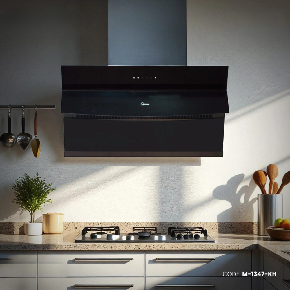 Midea Cooker Hood 36" Heat Auto Clean B87 (Black) M-1347-KH_img_0