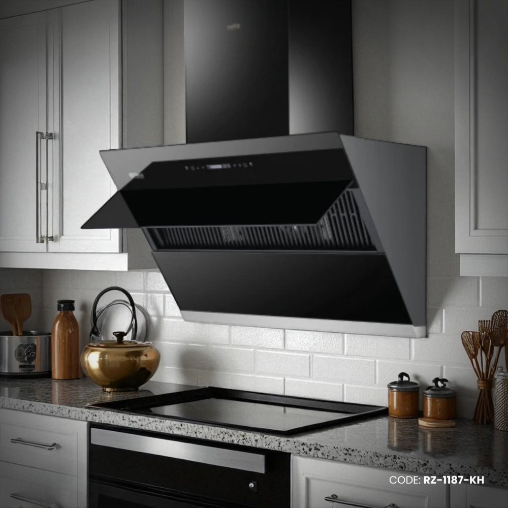 Rizco Kitchen Hood 30" Luminous 123 (Black) RZ-1187-KH_img_0