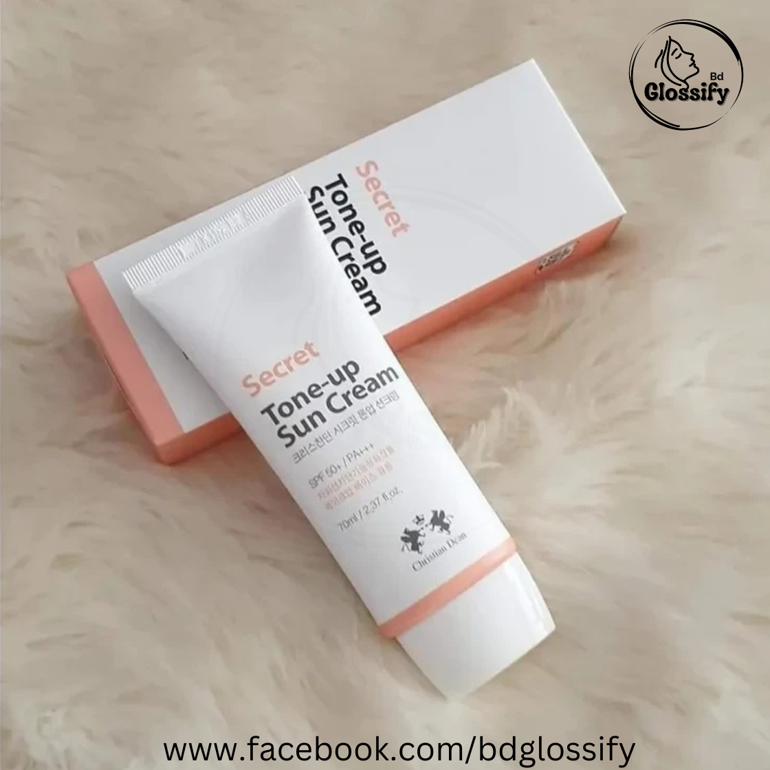 Christian Dean Secret Tone Up Sun Cream (70ml)