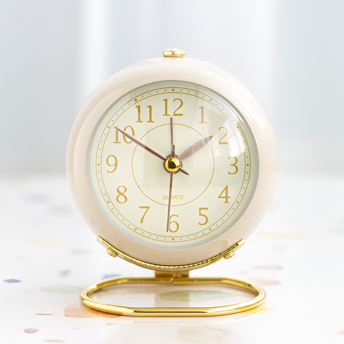 Premium Metal Silent Alarm Clock_img_3