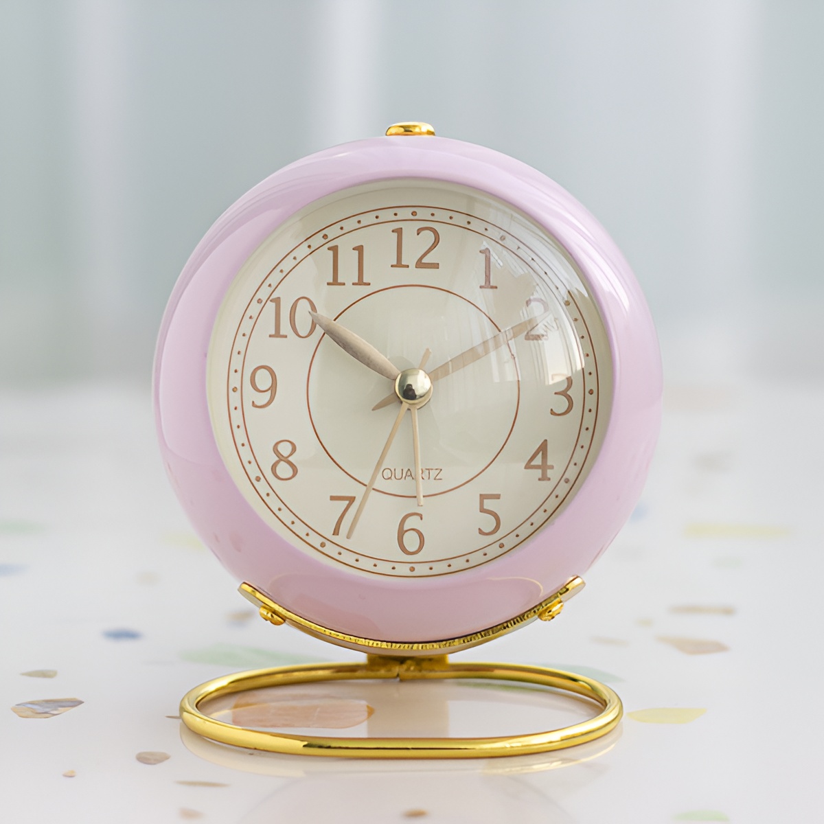 Premium Metal Silent Alarm Clock_img_4