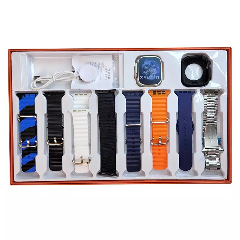 Y80 Ultra Smartwatch with 8 Strap bluetooth Calling Smartwatch 2.02" Display_img_4