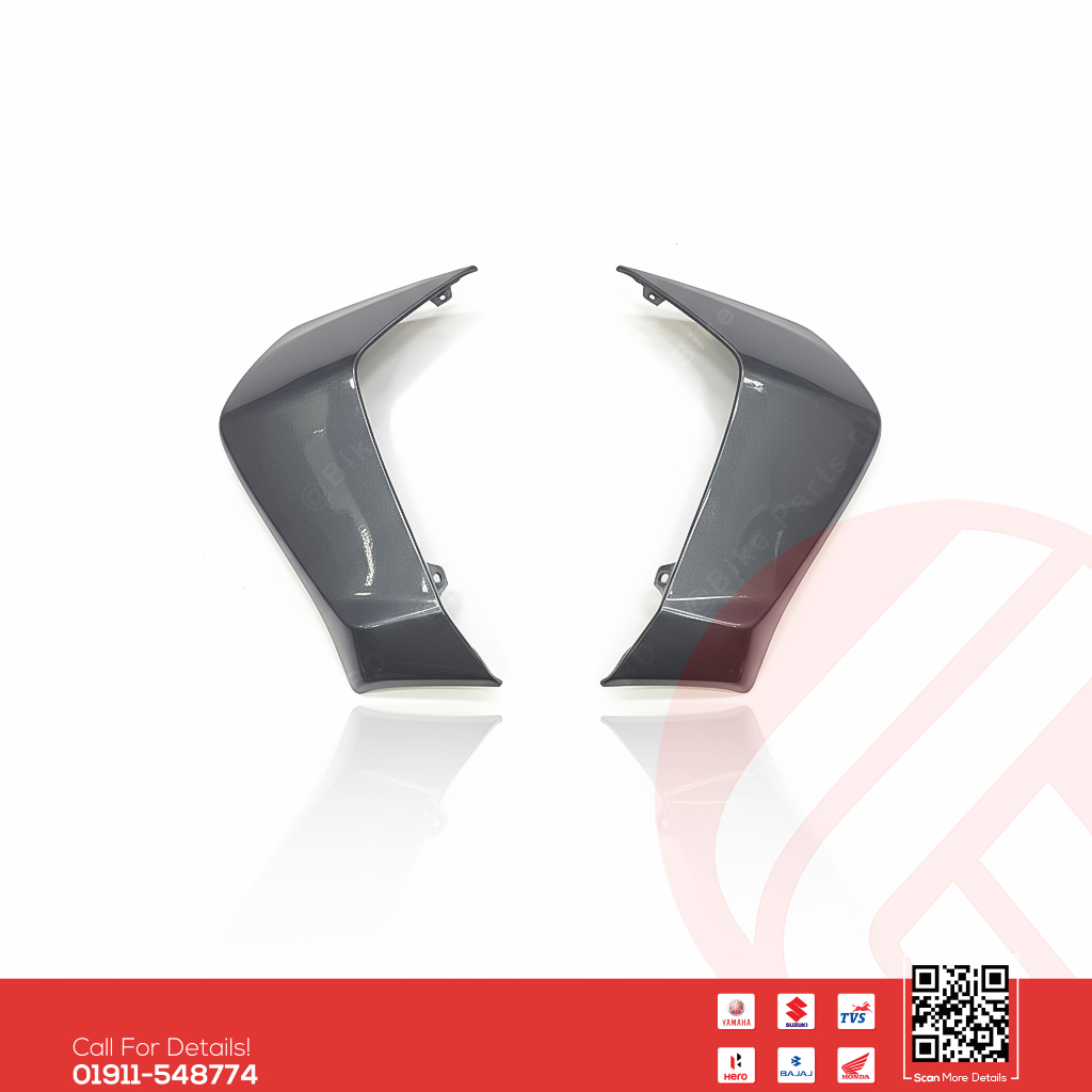 Air Guide Kan (Grey Colour) for Yamaha MT15 V1 & MT15 V2 bike.