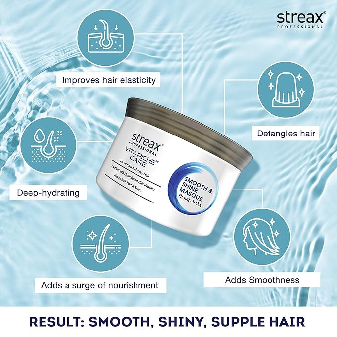 Streax Smooth & Shine Masque 200g