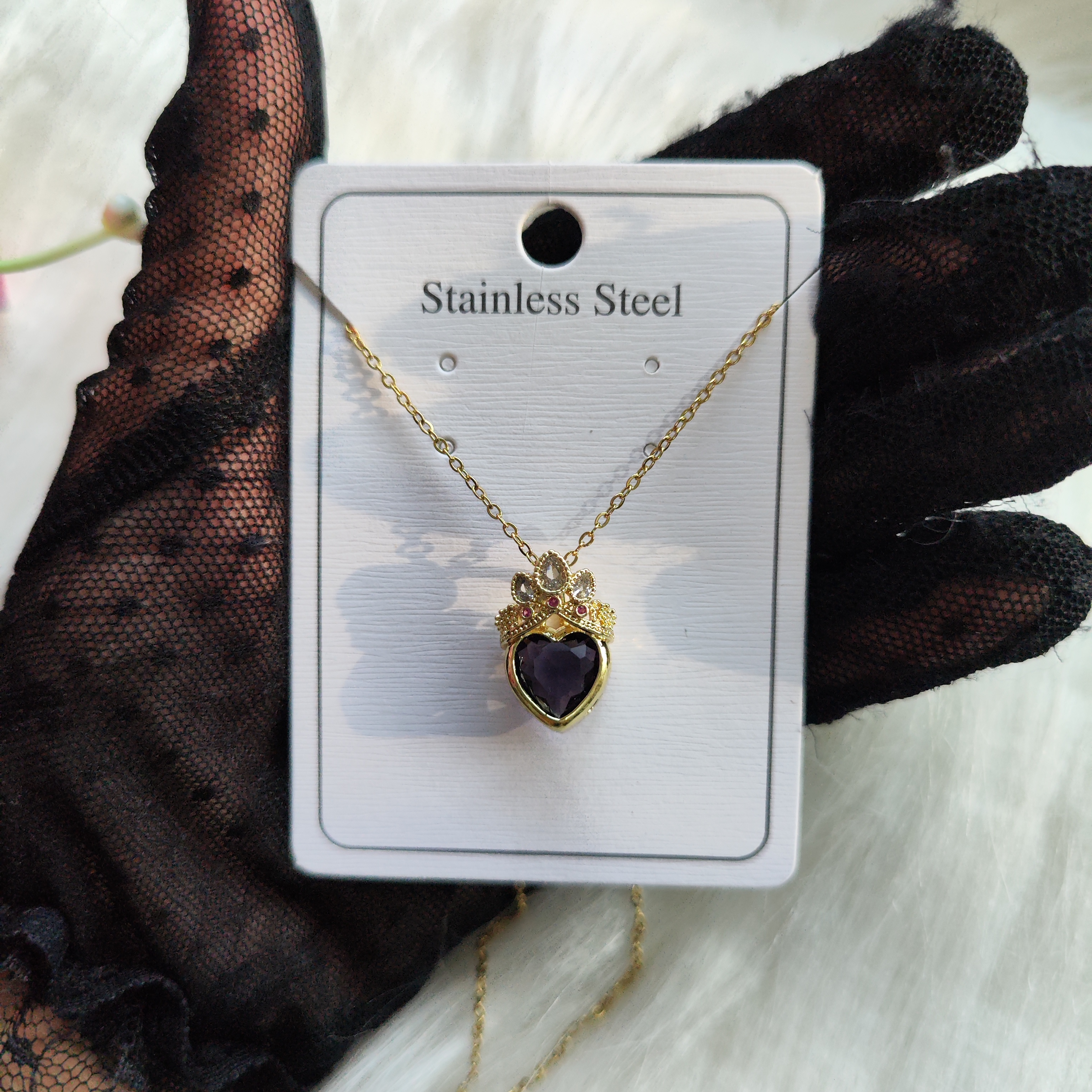 Rapunzel crown locket