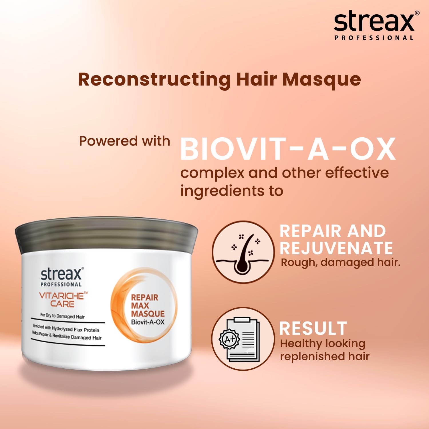 Streax Repair Max Masque 200g