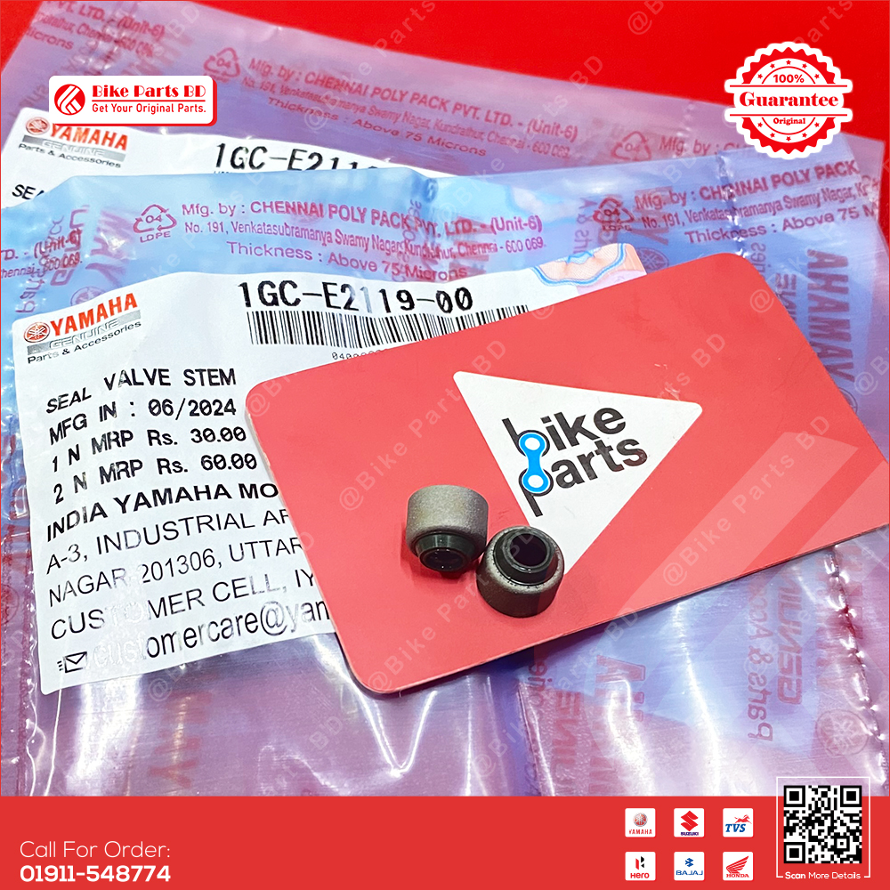 Valve Oil Seal for Yamaha R15 V3, R15 V4, R15M, MT15 V1 & MT15 V2 bike.