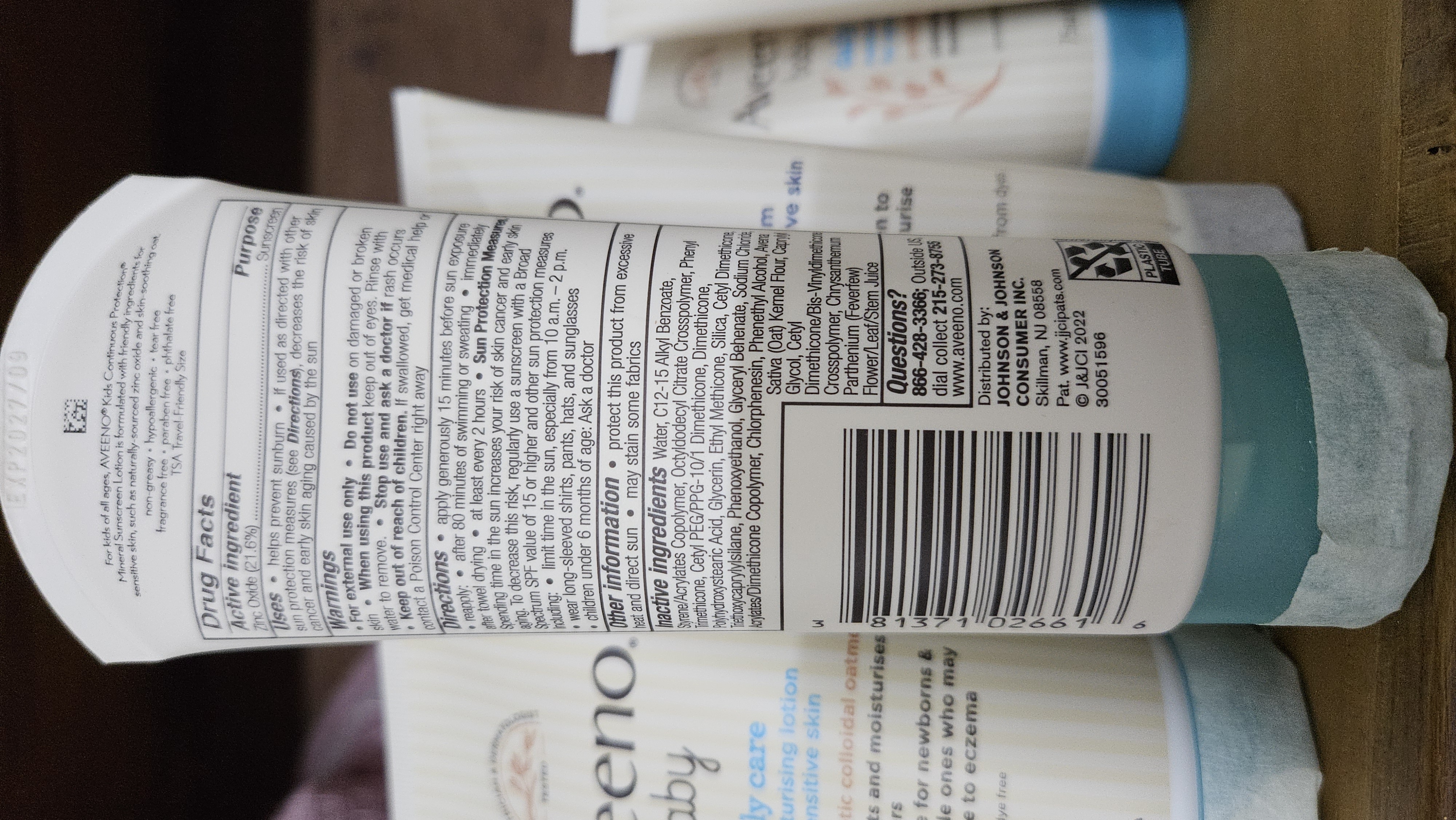 Aveeno Kids Sunscreen- 88ml_img_2