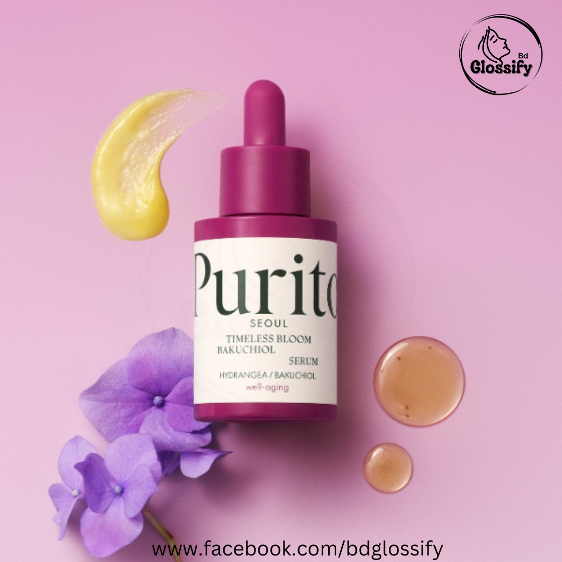 PURITO Timeless Bloom Bakuchiol Serum (30ml) thumbnail 3