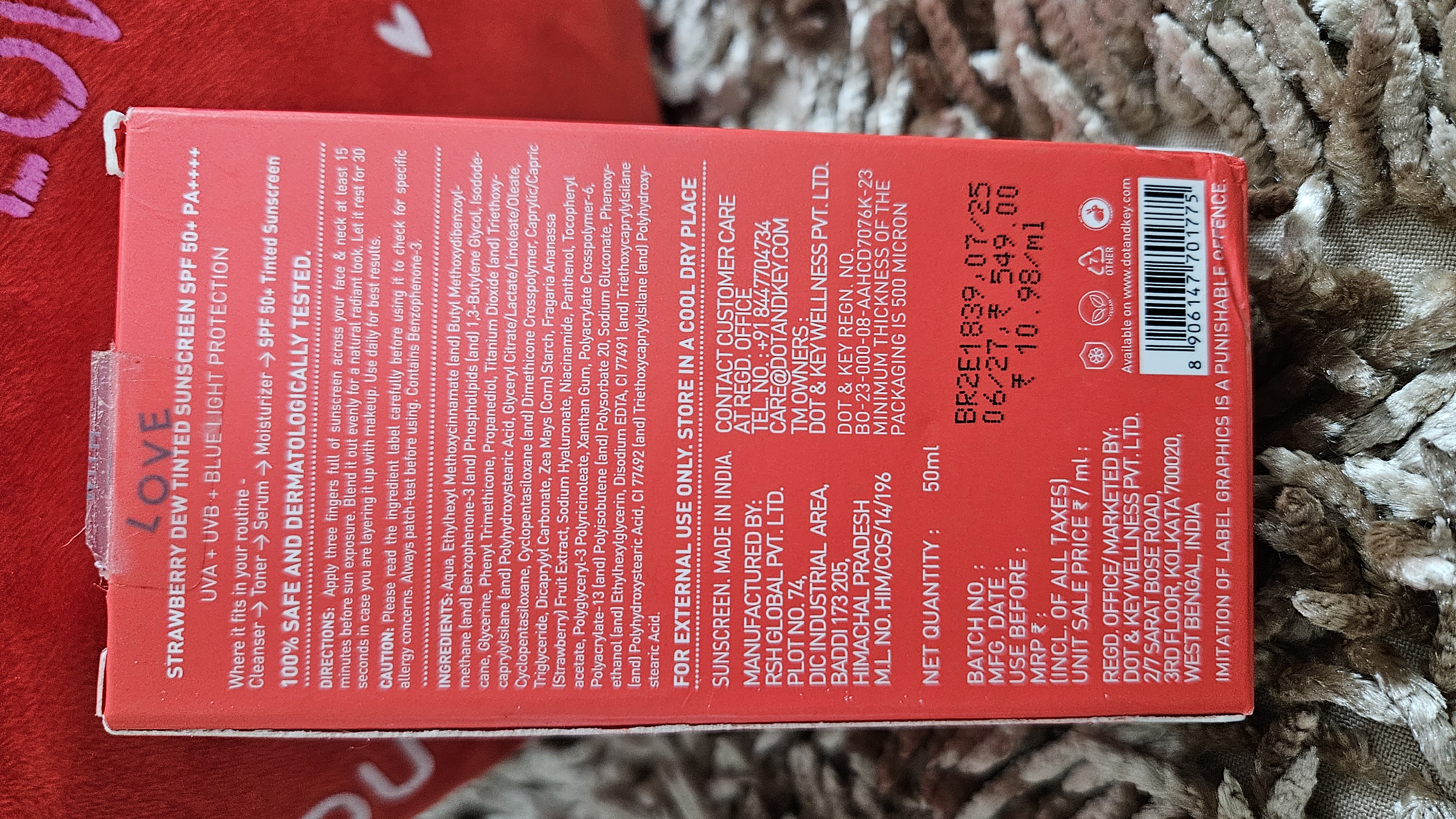 Dot & Key Tinted Sunscreen -50ml_img_1