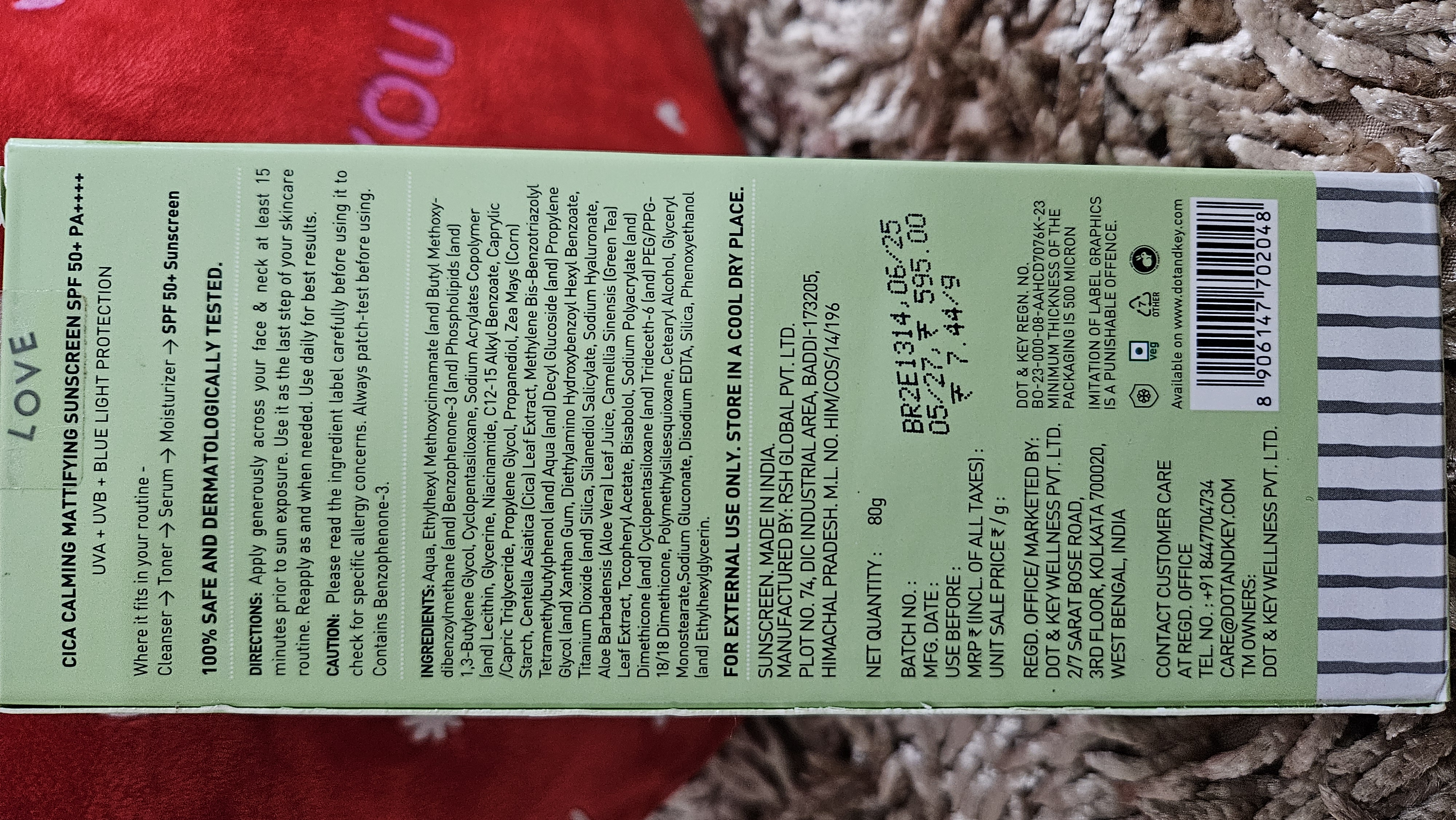 Dot&Key Sunscreen -80gm_img_1