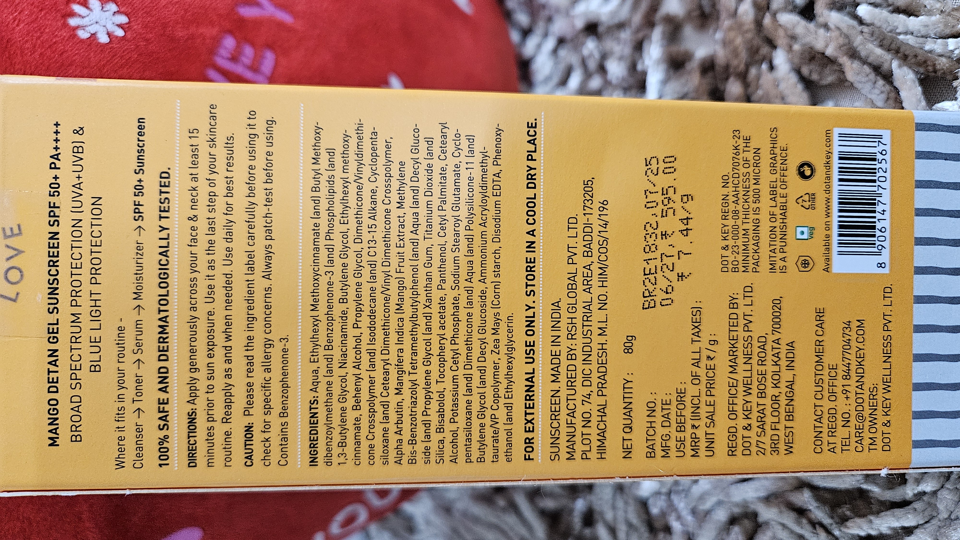 Dot&Key Sunscreen -80gm_img_1
