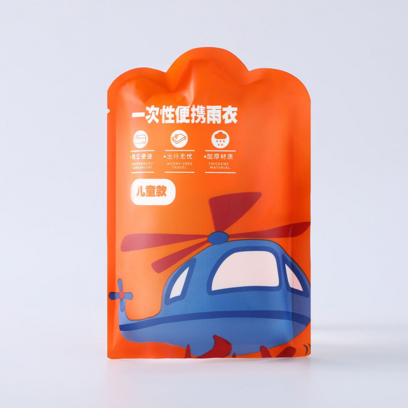 Emergency Pocket Raincoat for Adults & Kids | 3/6 Pieces Combo Pack | Multiple Color_img_4