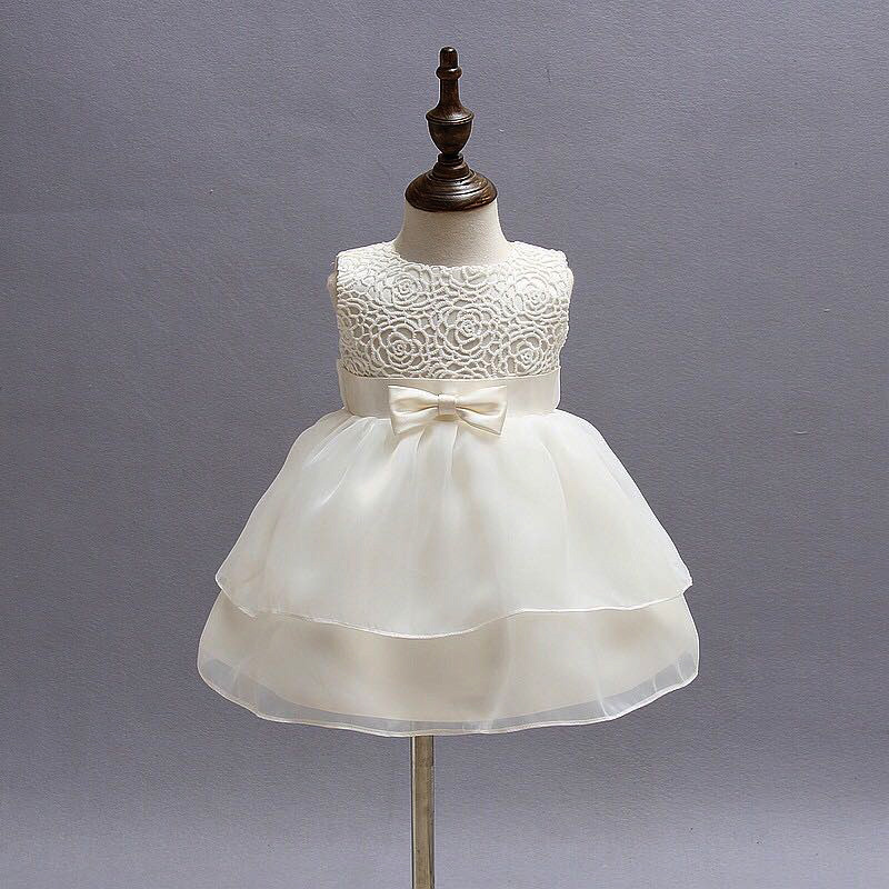 Baby Girl Elegant Lace Princess Party Dress (0 months - 24 months)_img_0