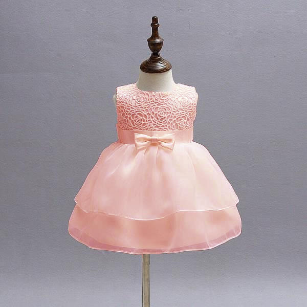 Baby Girl Elegant Lace Princess Party Dress (0 months - 24 months)