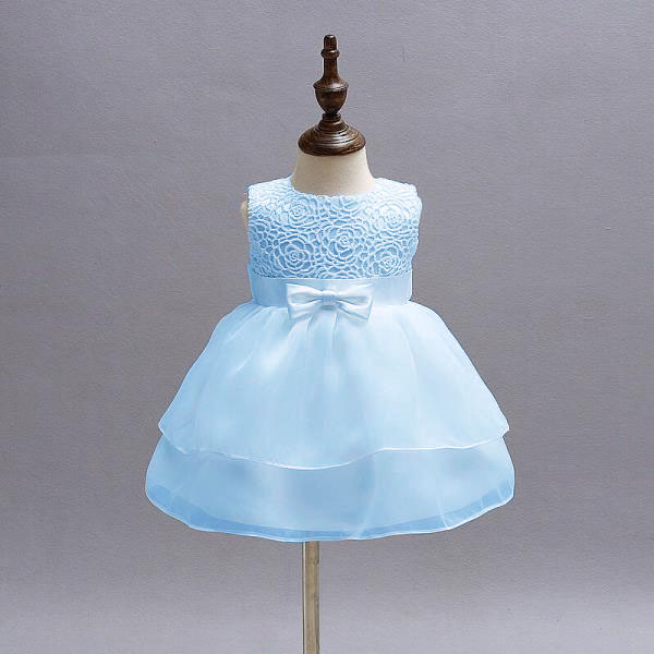 Baby Girl Elegant Lace Princess Party Dress (0 months - 24 months)_img_5
