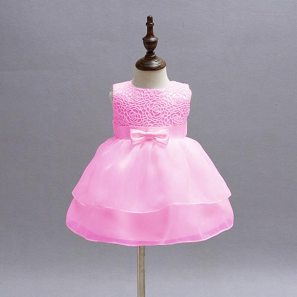 Baby Girl Elegant Lace Princess Party Dress (0 months - 24 months)_img_6