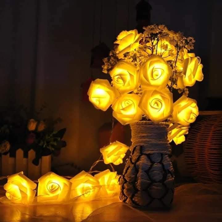 20 Pieces Rose Fairy Lights