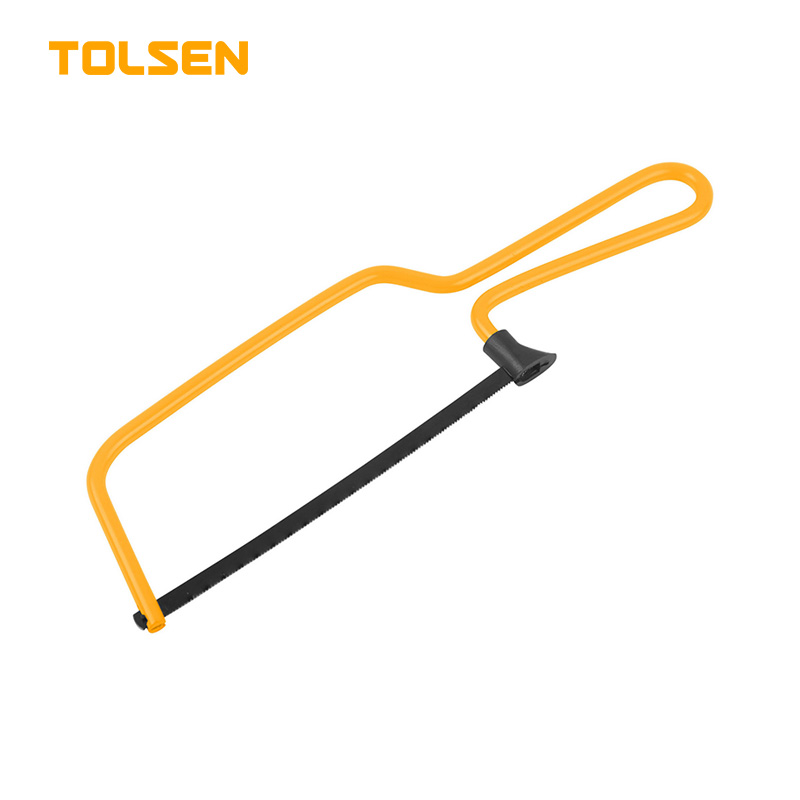 TOLSEN 30050 Mini Hacksaw Frame | 6" (150mm) | Includes Saw Blade | Compact Cutting Tool | Model: 30050