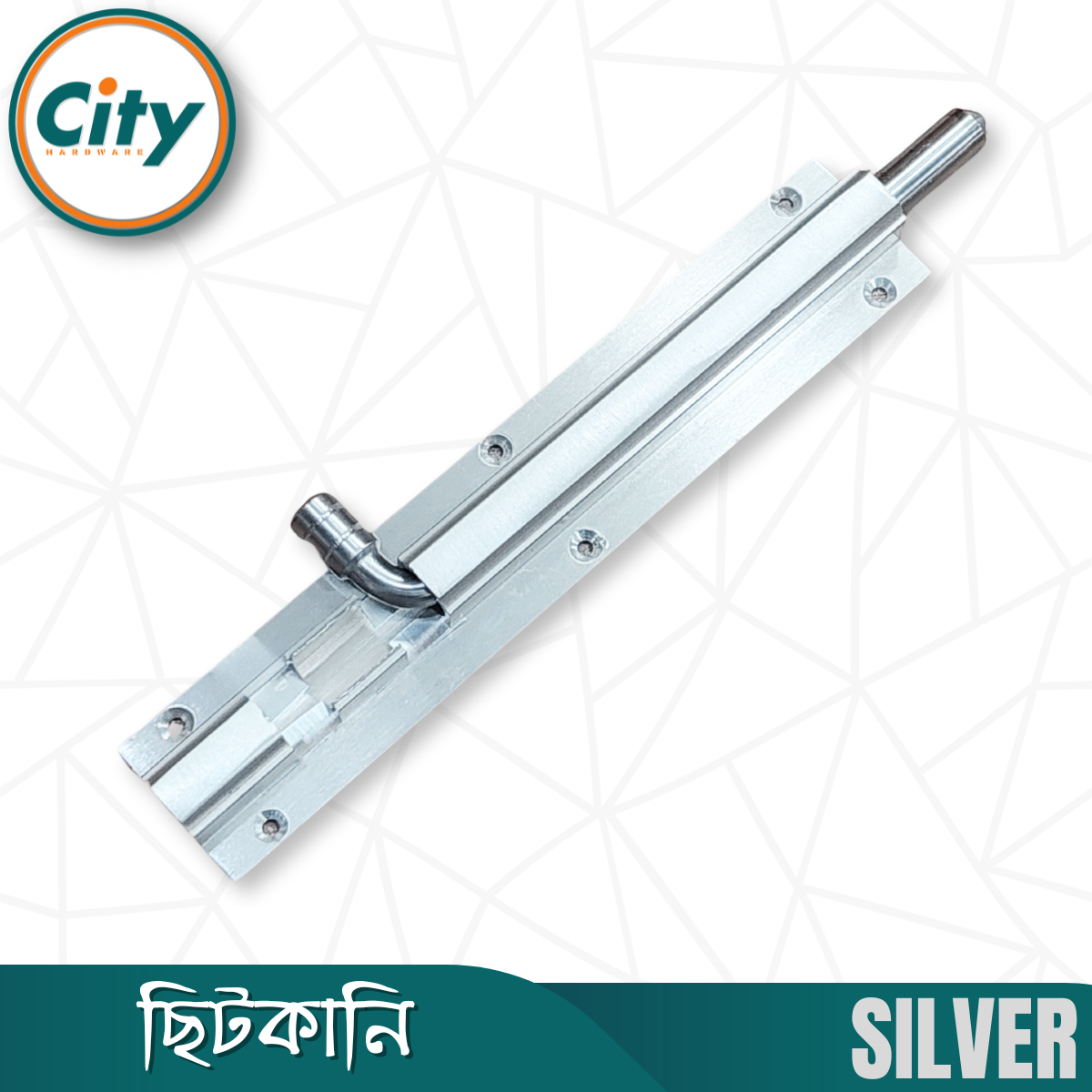 ৮ ইঞ্চি ছিটকানি এস এস বোল্ট আর অ্যালুমিনিয়াম বডি স্কোয়ার বিট শেপ ছিটকানি বিভিন্ন রঙের_img_3