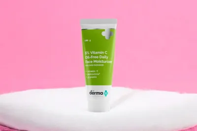 Derma co 5% Vitamim C Oil-Free Daily Face Moisturizer - 100g_img_0