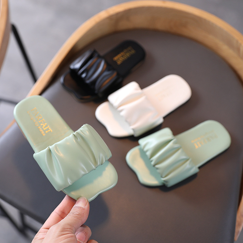 Kids Girls Summer Korean Slippers Stylish Beach Sandals (3 years to 8 years)_img_0
