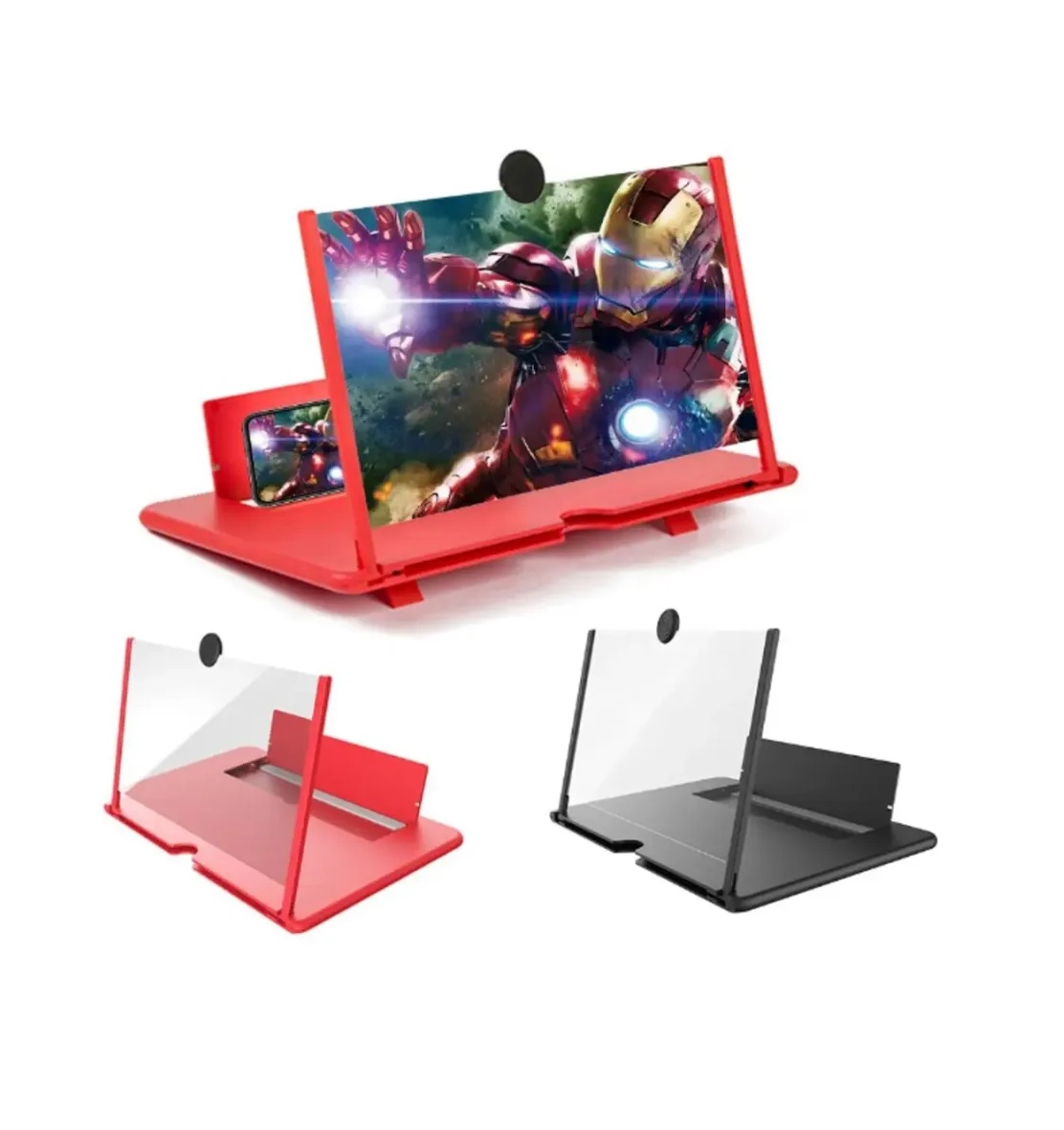 8.5" 3D Glass Magnifier Mobile Screen Amplifier – Foldable HD Display for Movies & Gaming | Price in BD_img_0