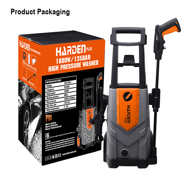 HARDEN 1800W High Pressure Washer 135Bar ( 1945psi ) Car Washer, Bike Washer, Portable Electrical High Pressure Cleaner; 753718_img_5