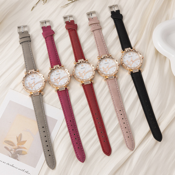 Luxury Retro Quartz Watch – ফরেন ট্রেড এলিগ্যান্ট এক্সপ্লোশন ডিজাইন লেডিজ ওয়াচ_img_0