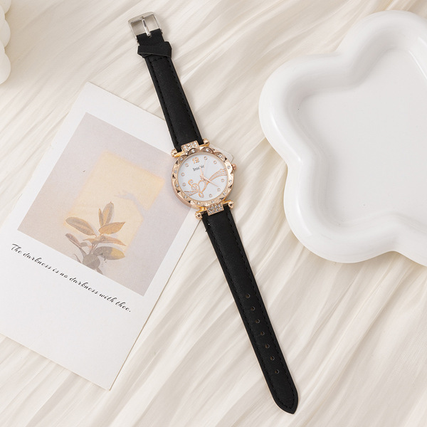 Luxury Retro Quartz Watch – ফরেন ট্রেড এলিগ্যান্ট এক্সপ্লোশন ডিজাইন লেডিজ ওয়াচ_img_1
