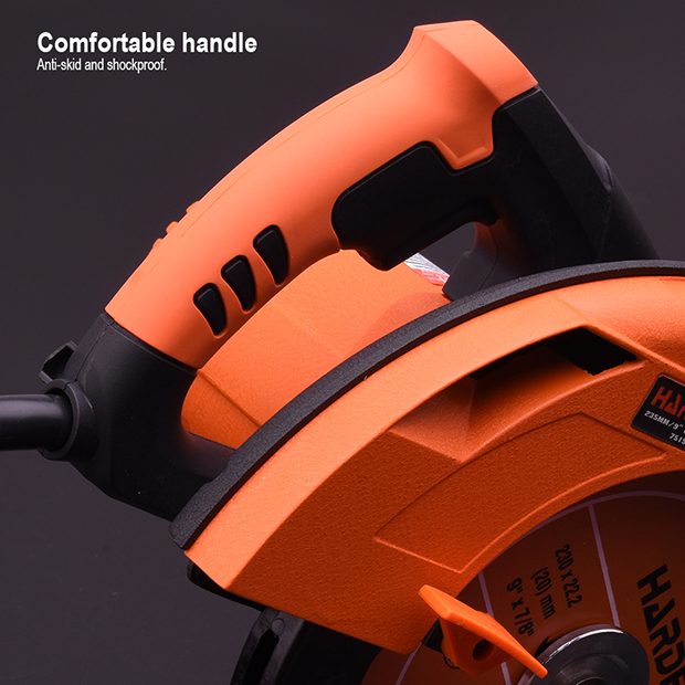 HARDEN 235mm Circular Saw, 2300W, (9-1/2"), Hand Electric Saw Machine Electric Circular Saw For Wood Cutting; Model 751532_img_4
