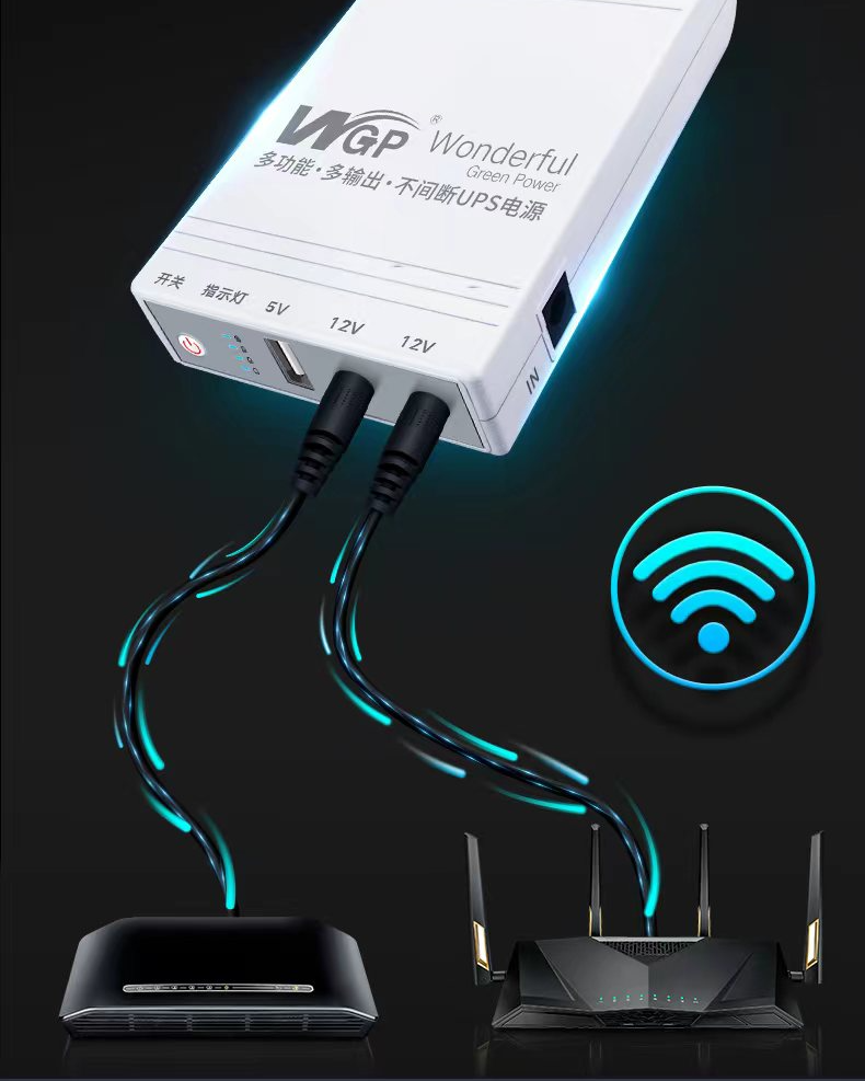 WGP Mini UPS (8,800mAh)- Router & ONU Up To 8 Hours Backup_img_5