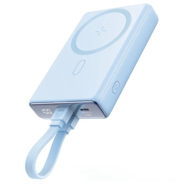 Joyroom JR-PBM01 20W Magnetic Wireless Power Bank With Built-In Cable & Kickstand 10000mAh_img_2