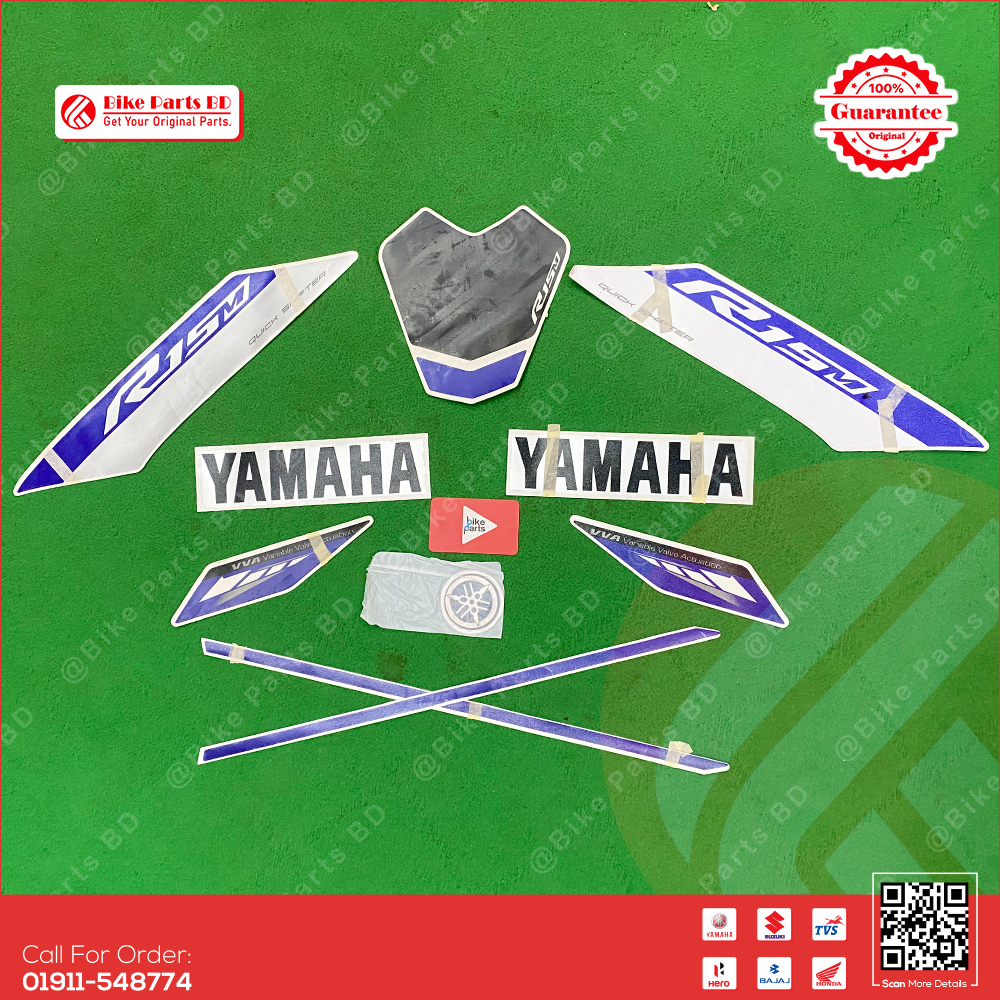 Full Set Sticker for Yamaha R15M BS6 bike. thumbnail 2