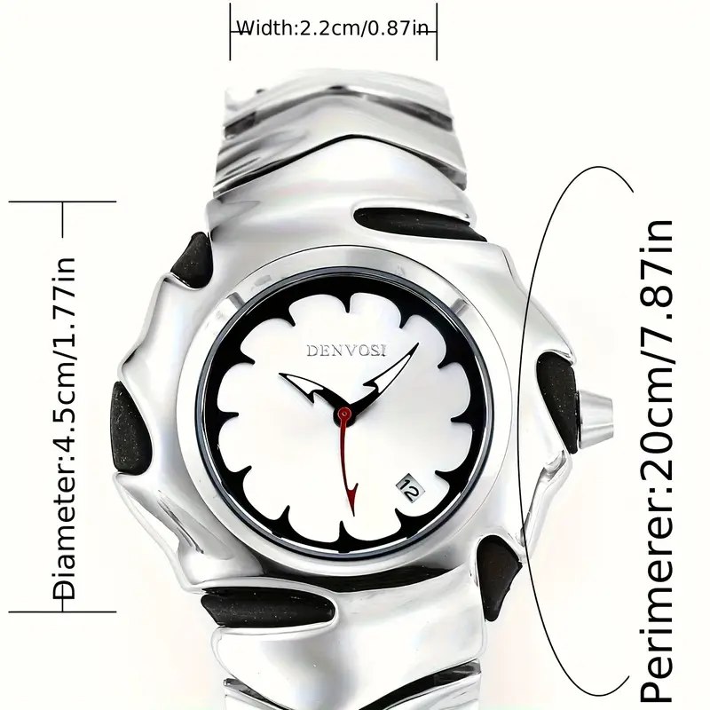 DENVOSI Premium Metal Watch – Bold Design - Image 4
