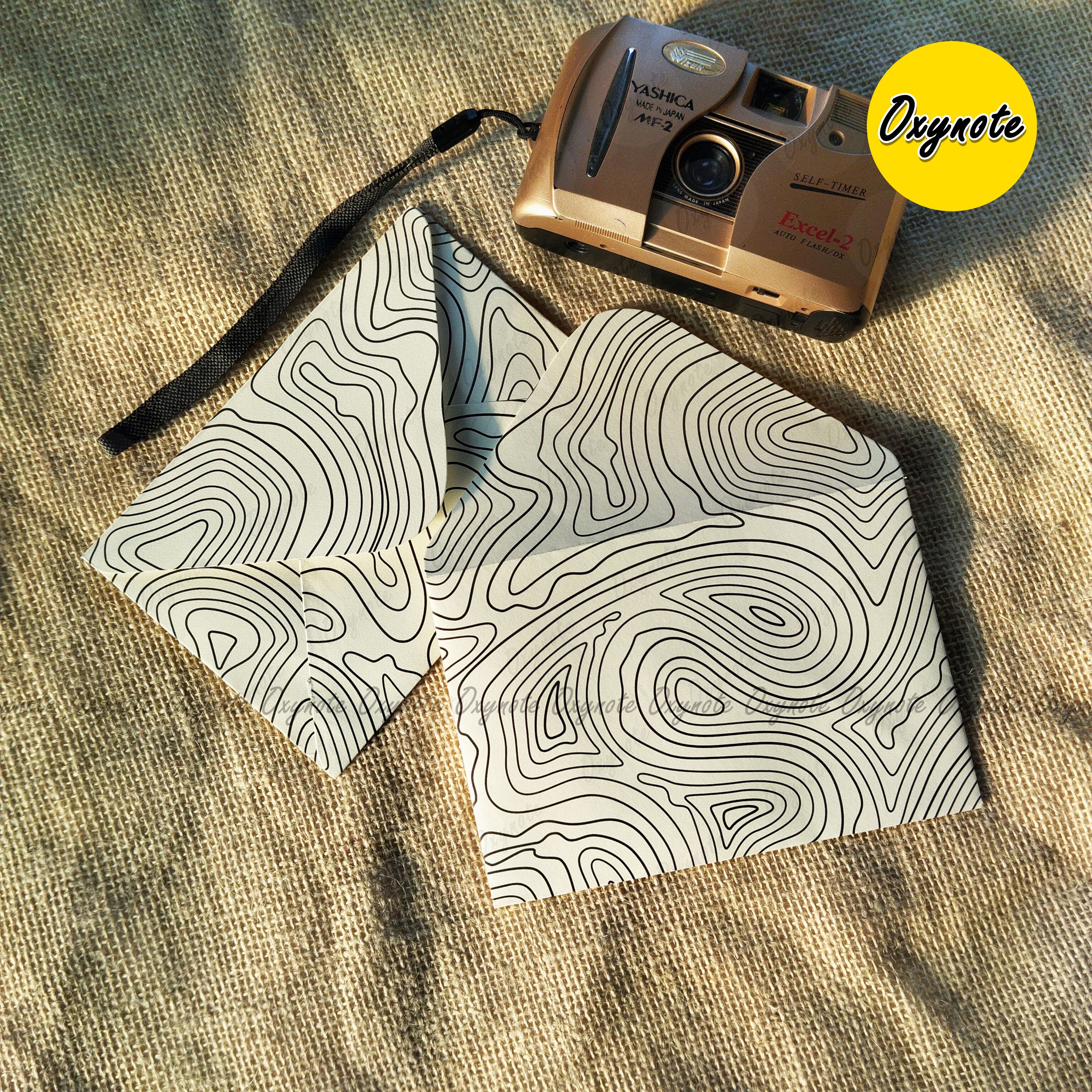 OXYNOTE Monarch Series Premium Designed Vintage Pattern Envelope_img_10