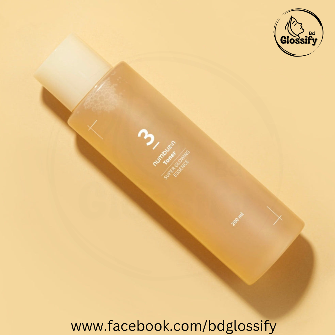 Numbuzin No 3 Super Glowing Essence Toner (200ml)