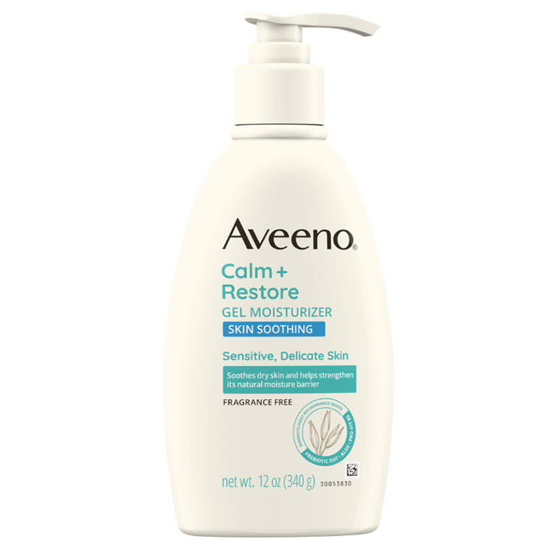 Aveeno Calm + Restore Gel Moisturizer, Skin Soothing