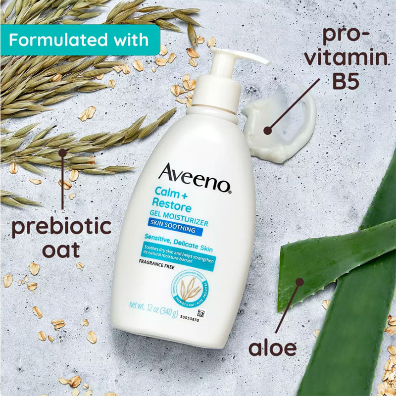 Aveeno Calm + Restore Gel Moisturizer, Skin Soothing_img_1