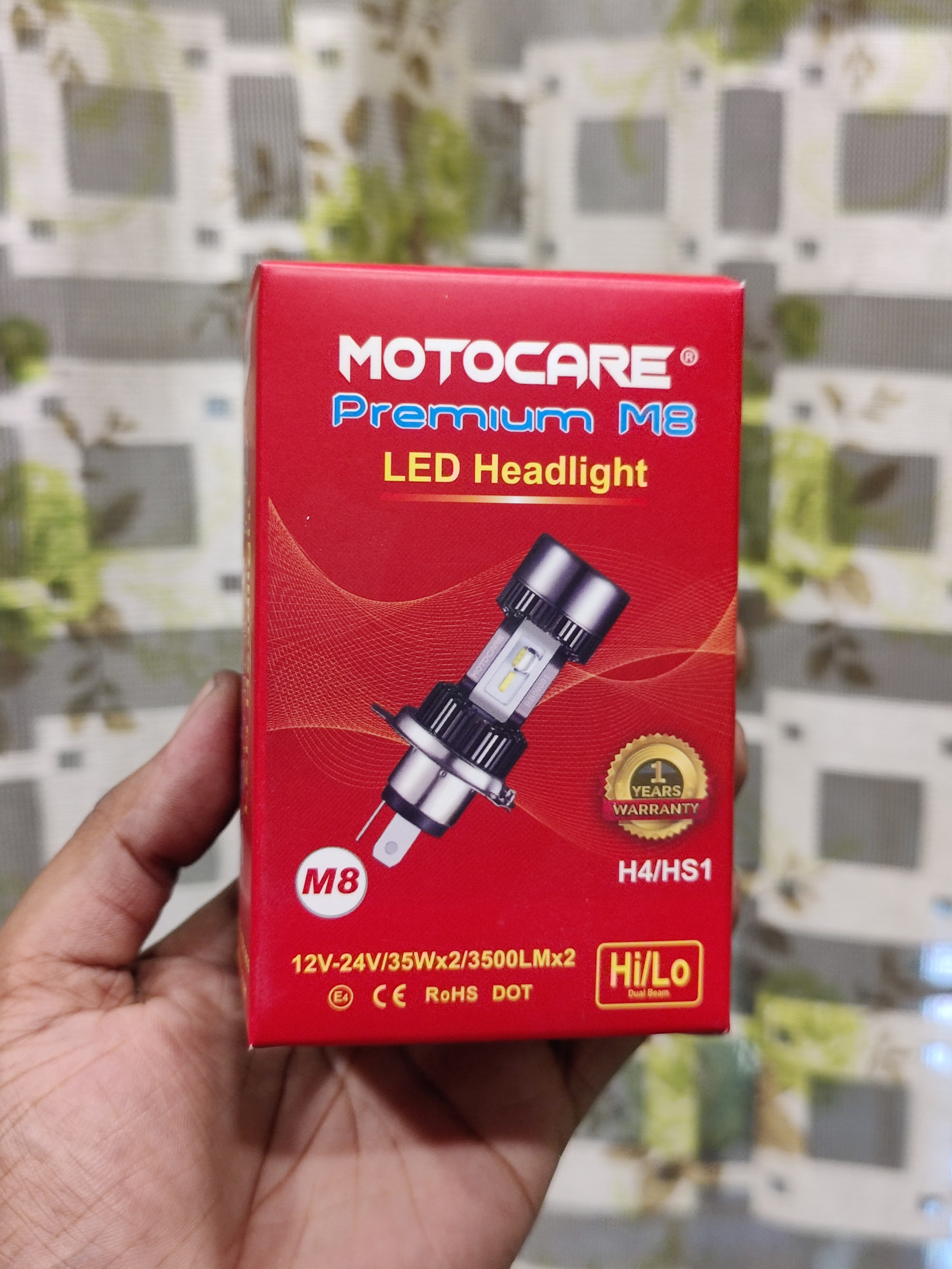 Motocare Premium M8 LED Headlights H4_img_0