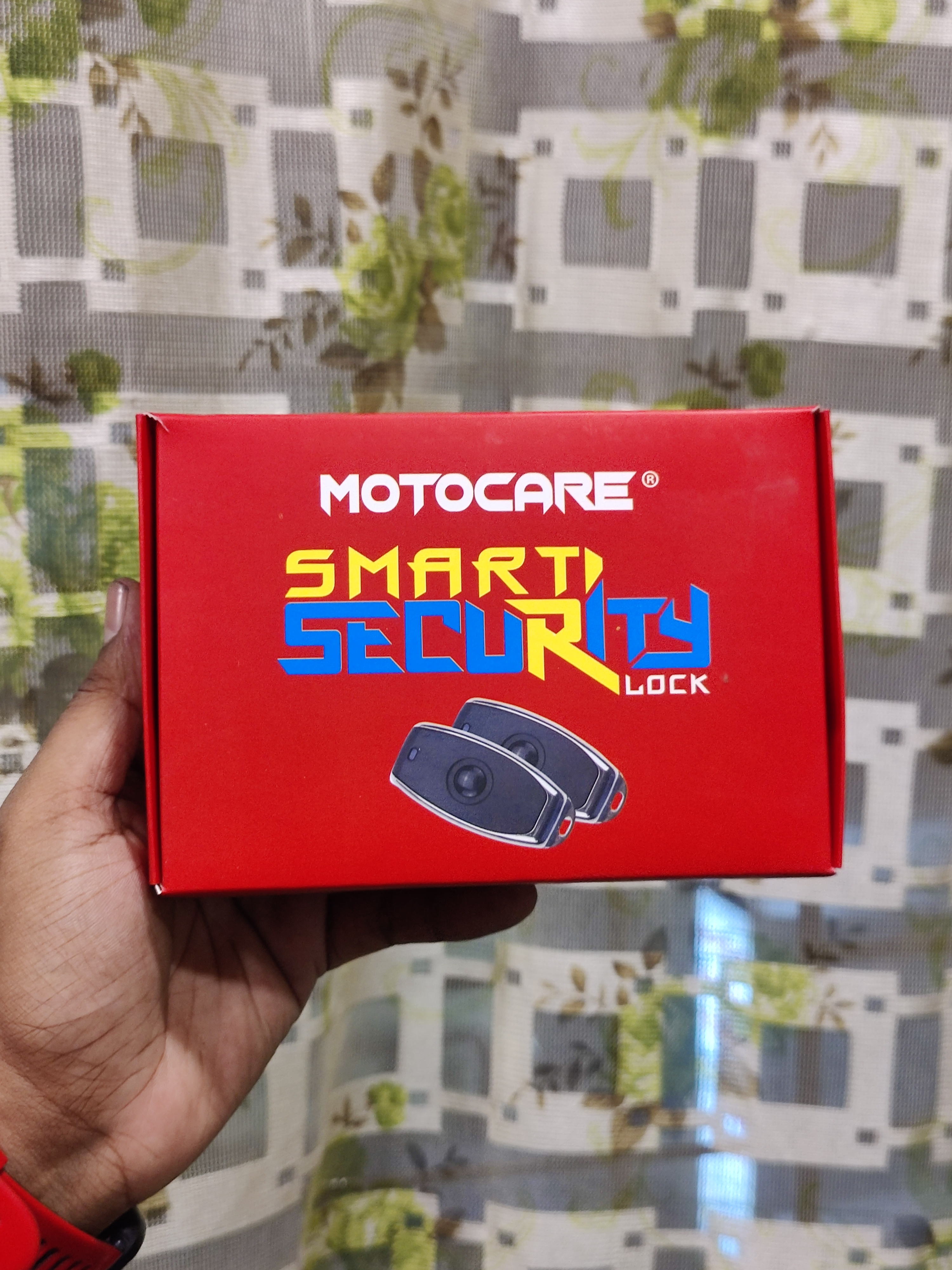 Motocare Smart Bike Security Lock Device