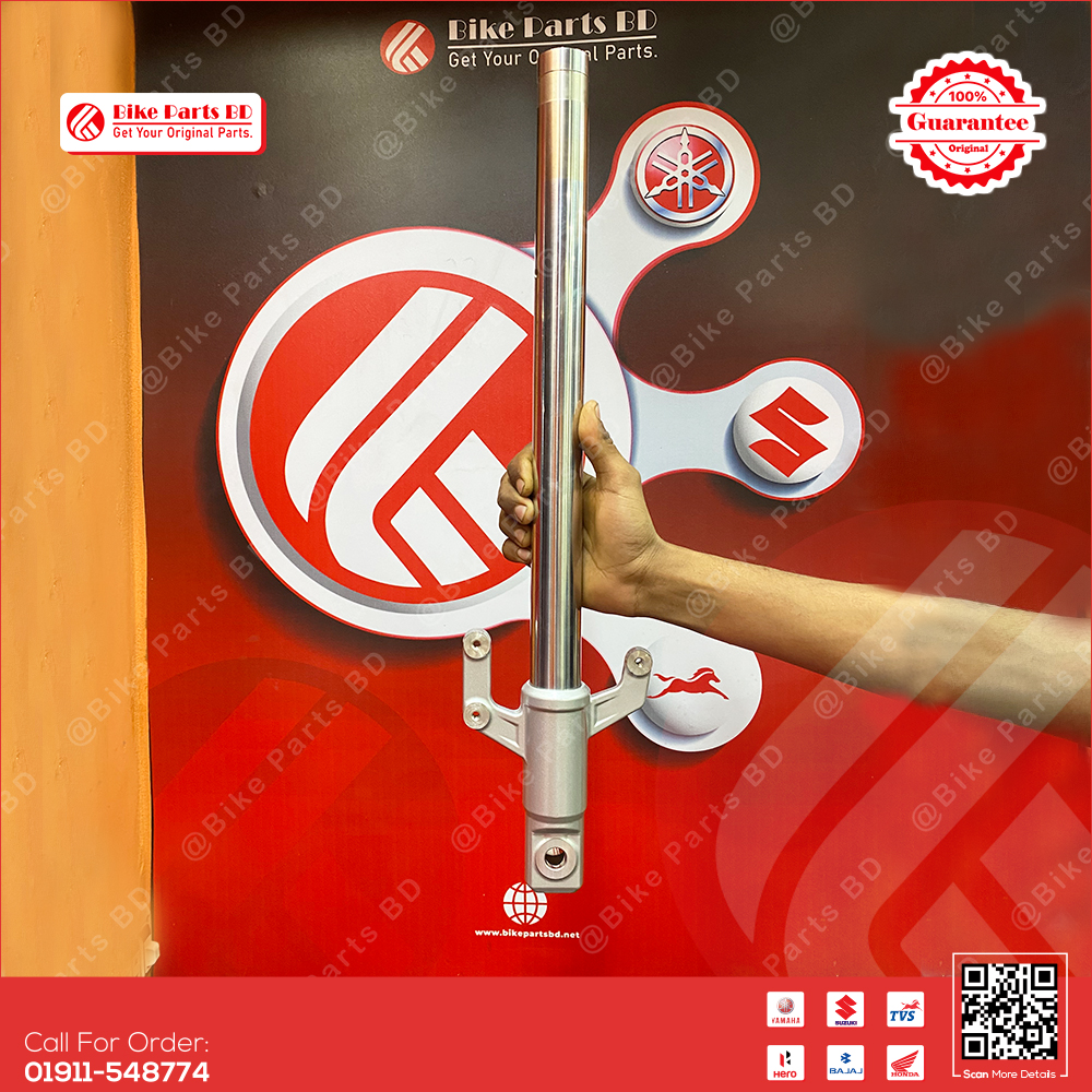 Fork Rod (LH-Silver) for Yamaha R15M bike.