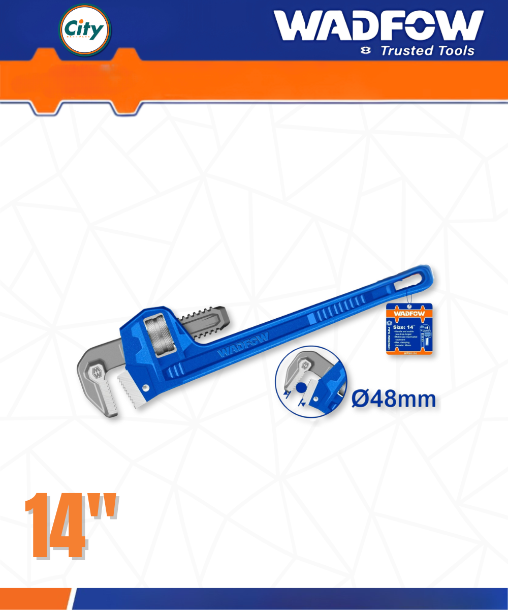 ১৪ ইঞ্চি পাইপ রেঞ্চ প্রিমিয়াম মানের WADFOW WPW1114