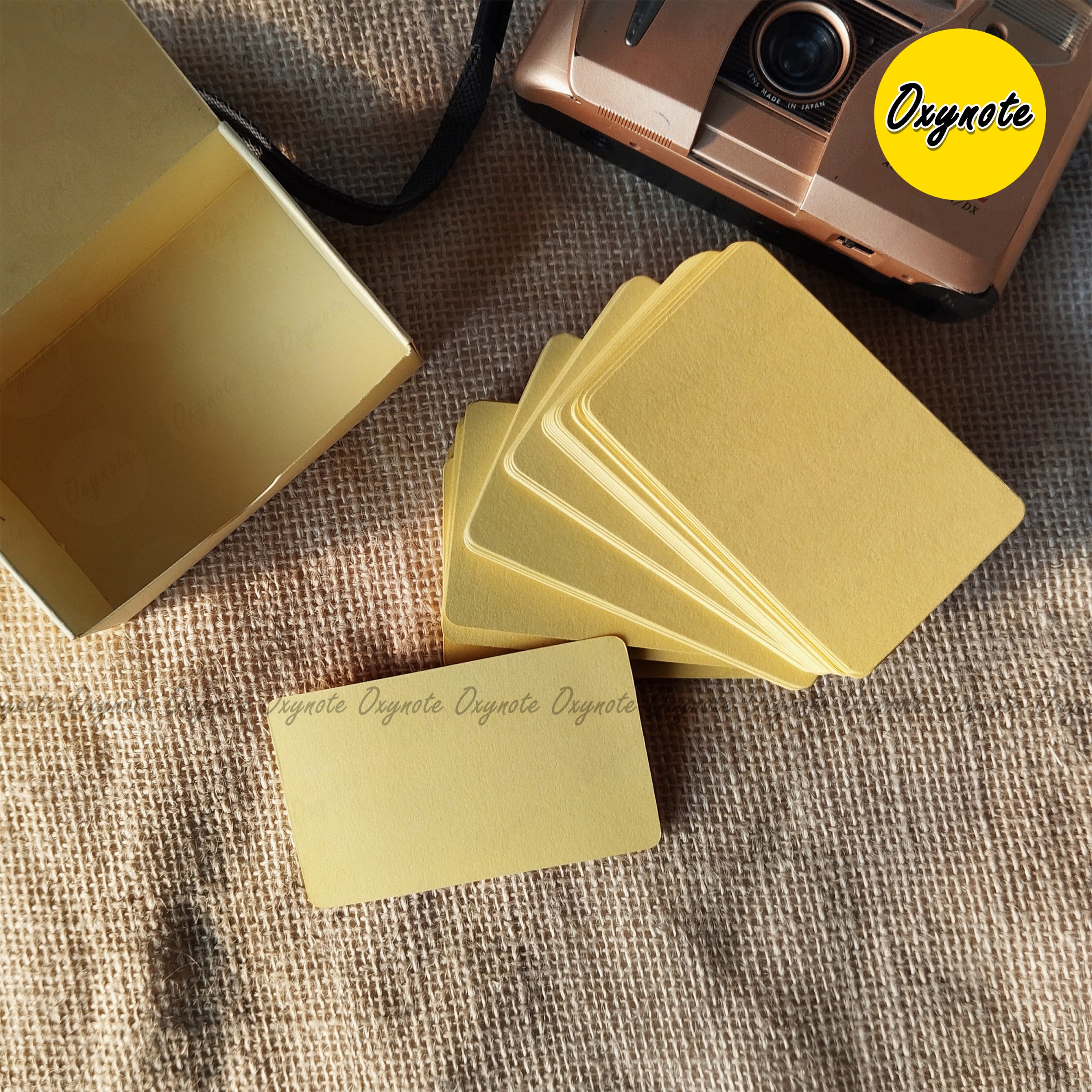 Oxynote Mini Blank Index Flash Cards - Round Corner_img_4