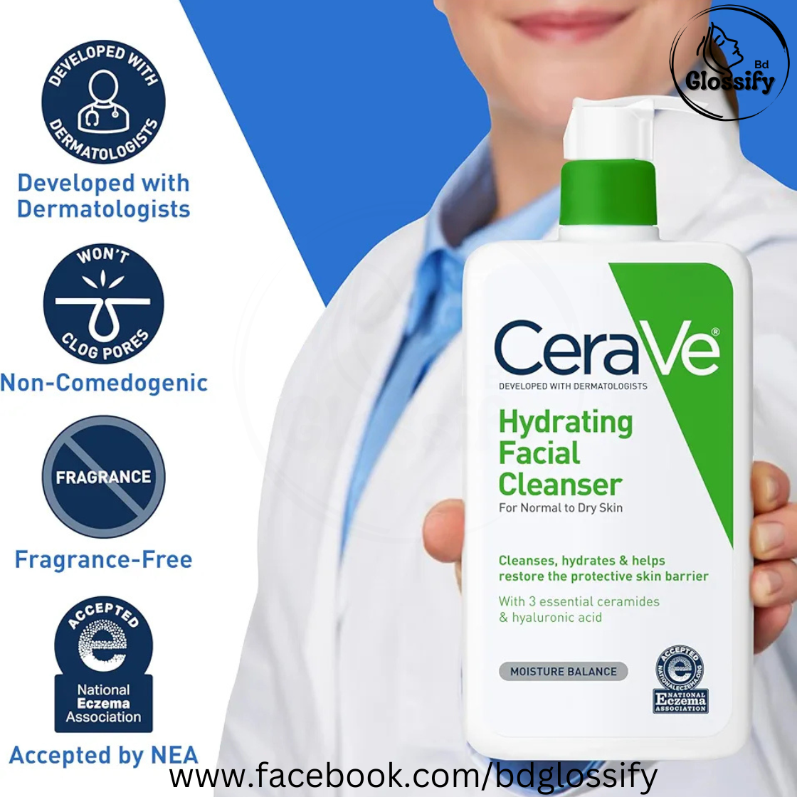 CeraVe Hydrating Facial Cleanser (236ml)